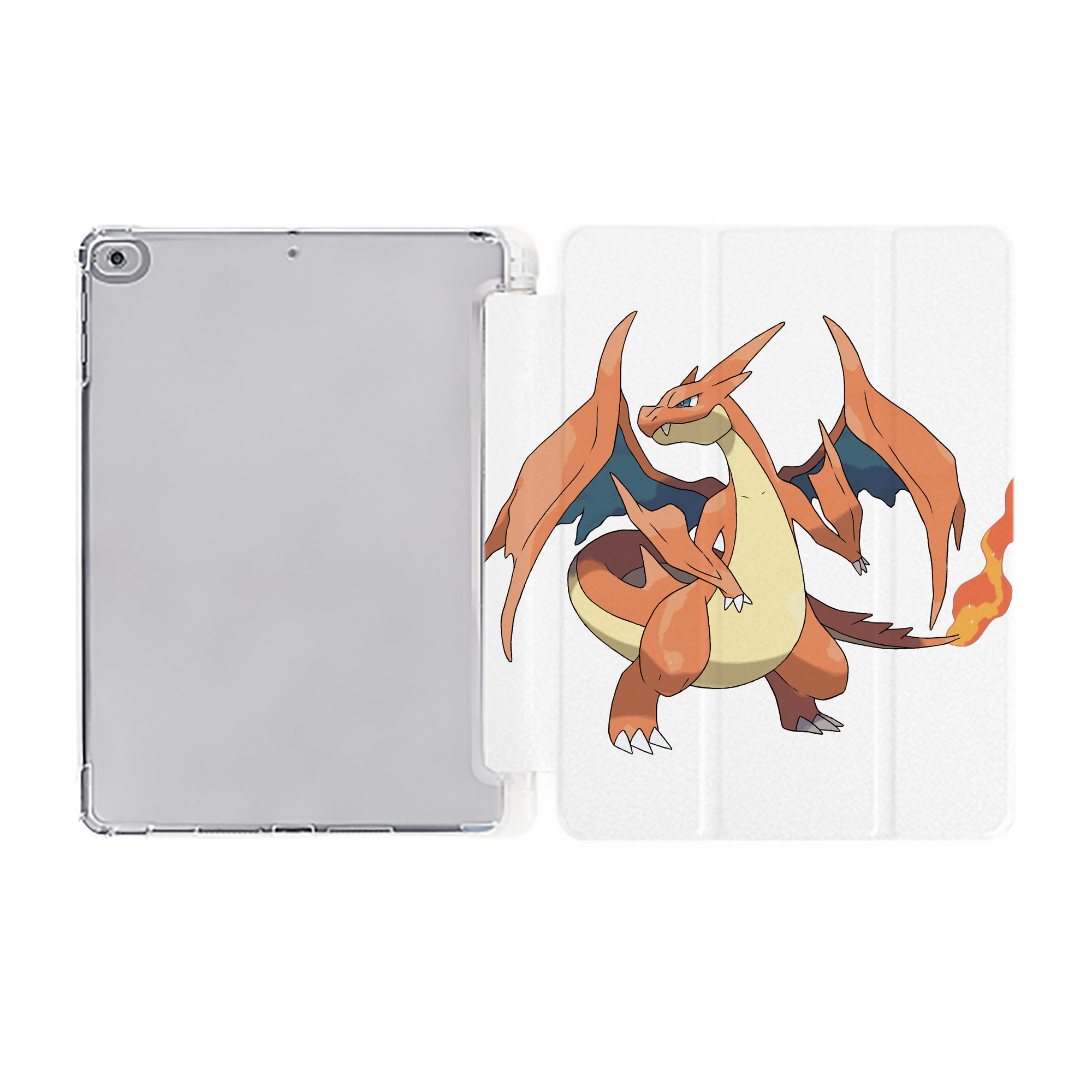 （画像用） ポケットモンスター Pokémon IPad ケース ペン収納付き 三つ折りスタンド PUレザー×シリコン 対応機種9.5/10.5/10.9インチ